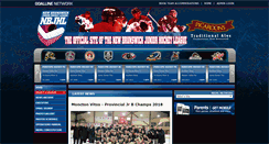 Desktop Screenshot of nbjbhl.com
